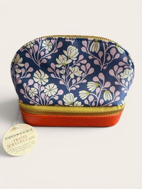 Paper Source Floral Travel Jewelry Case